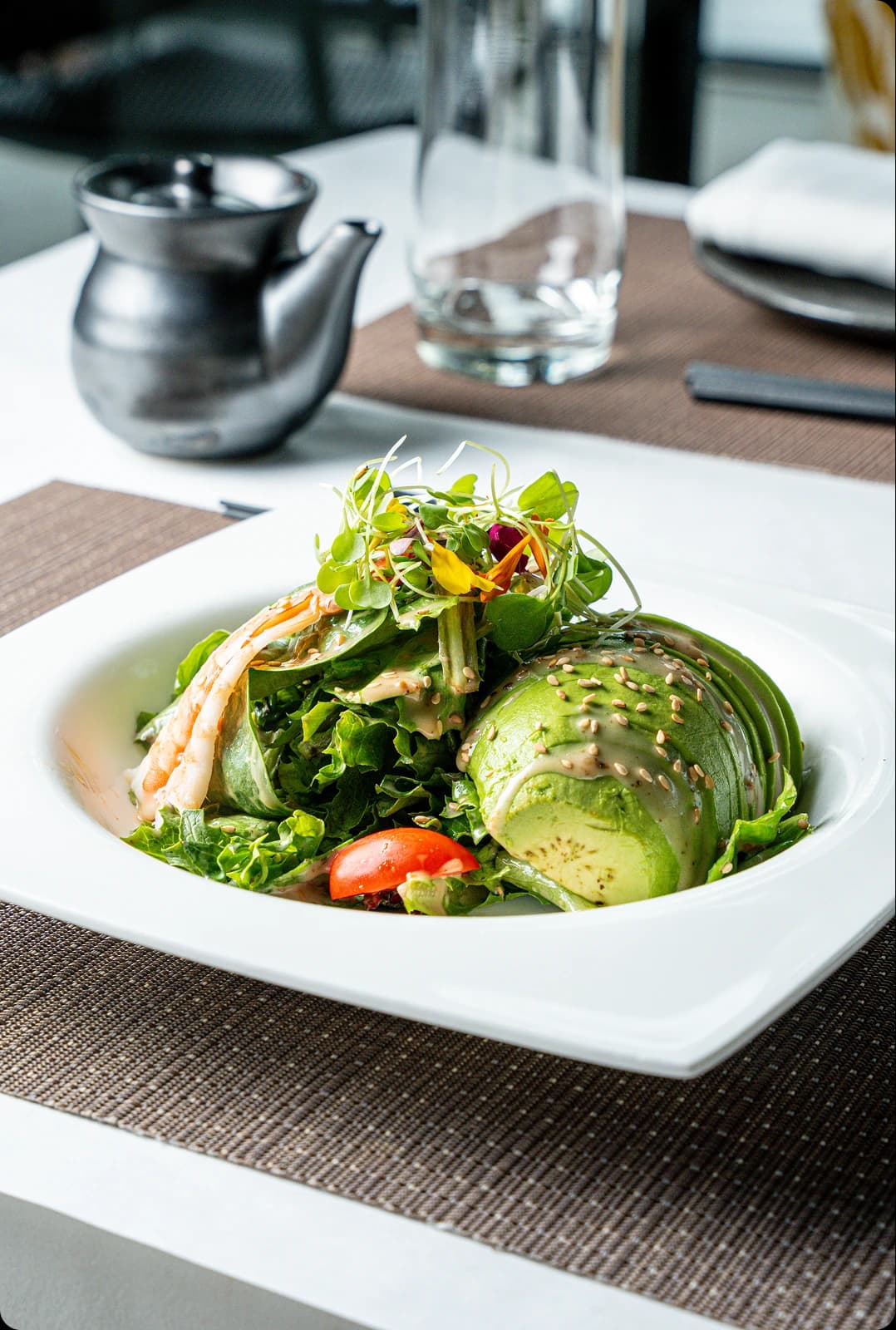 Sesame Spinach at Tomo Atlanta | A Simple Dish with Big Flavor