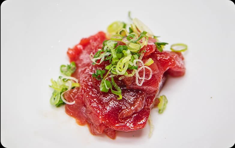 Garlic Pepper Toro at Tomo Atlanta | Bold, Balanced Flavor